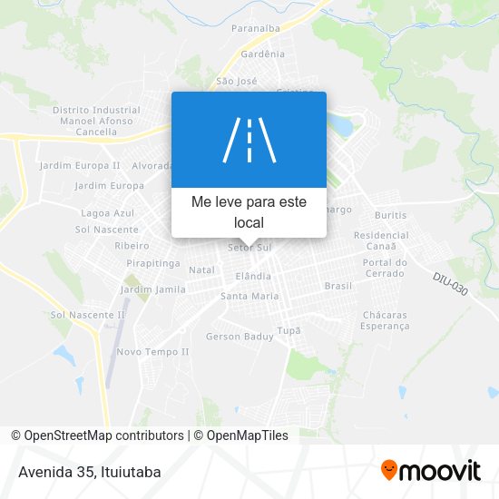 Avenida 35 mapa