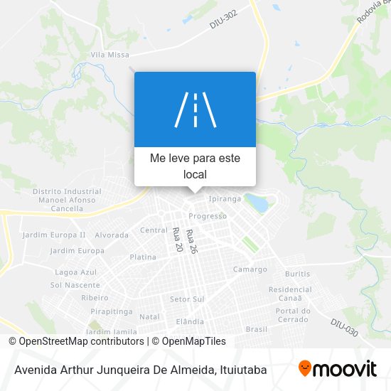 Avenida Arthur Junqueira De Almeida mapa