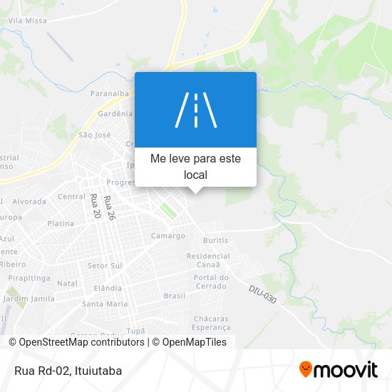 Rua Rd-02 mapa