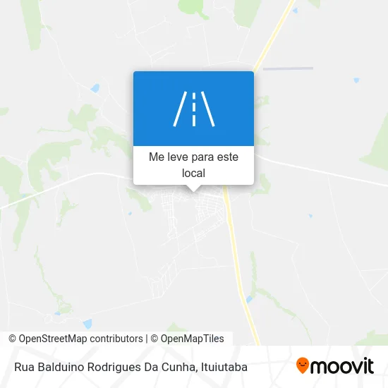 Rua Balduino Rodrigues Da Cunha mapa