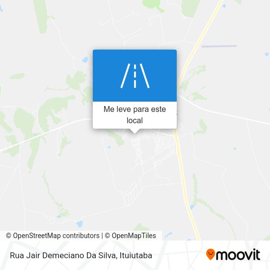 Rua Jair Demeciano Da Silva mapa