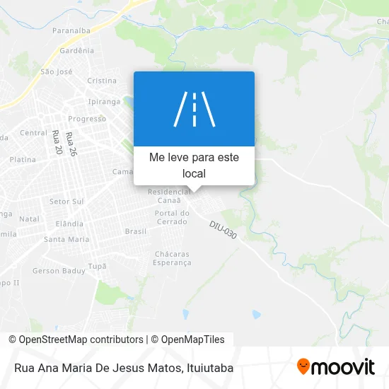 Rua Ana Maria De Jesus Matos mapa