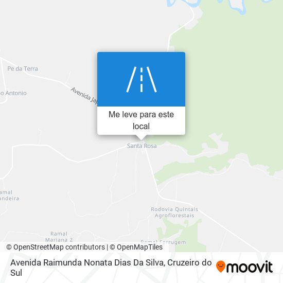 Avenida Raimunda Nonata Dias Da Silva mapa