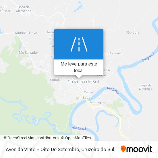 Avenida Vinte E Oito De Setembro mapa