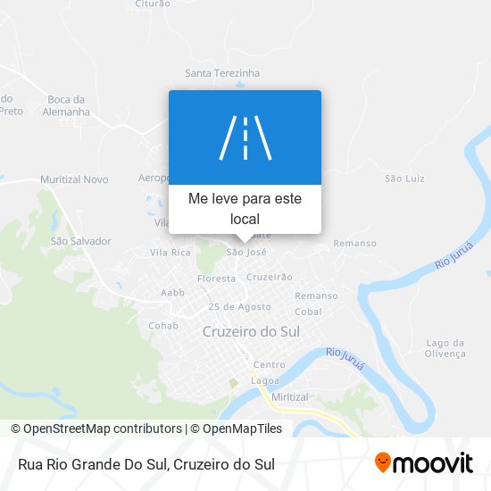Rua Rio Grande Do Sul mapa