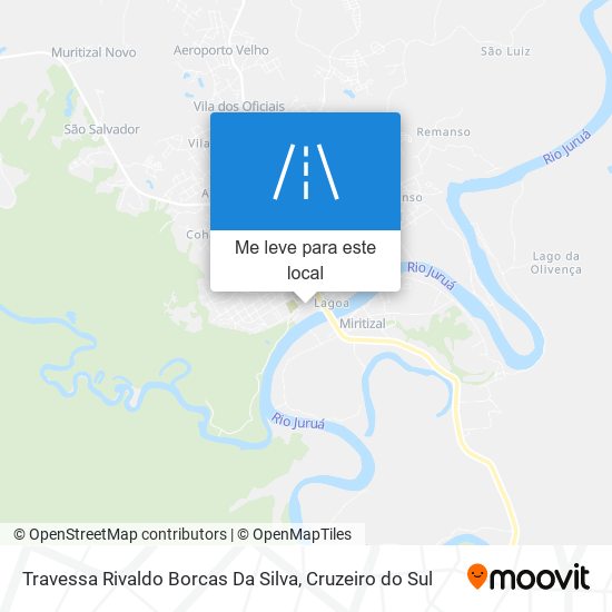 Travessa Rivaldo Borcas Da Silva mapa