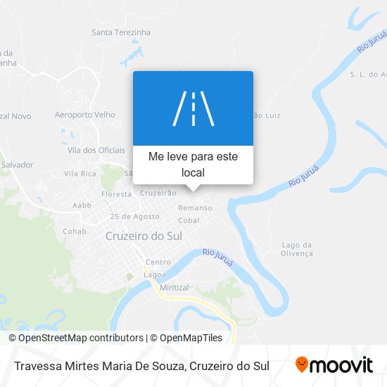 Travessa Mirtes Maria De Souza mapa
