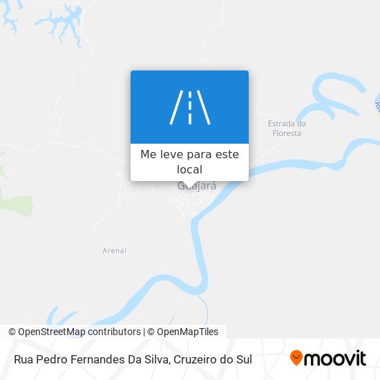 Rua Pedro Fernandes Da Silva mapa