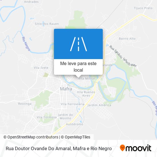 Rua Doutor Ovande Do Amaral mapa