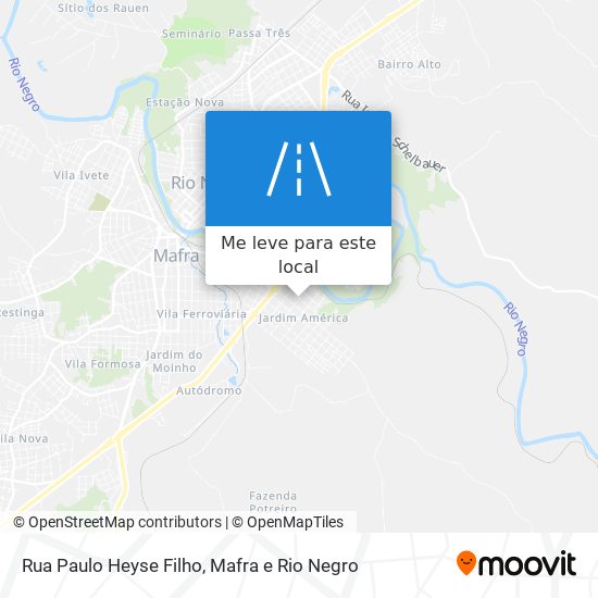Rua Paulo Heyse Filho mapa