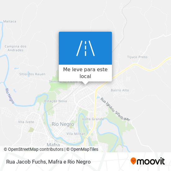 Rua Jacob Fuchs mapa