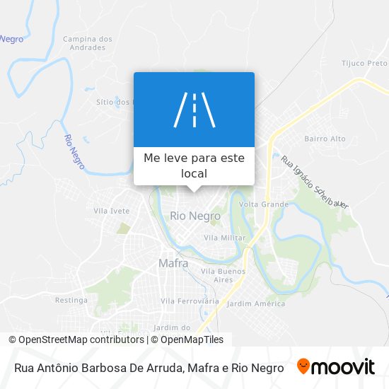 Rua Antônio Barbosa De Arruda mapa