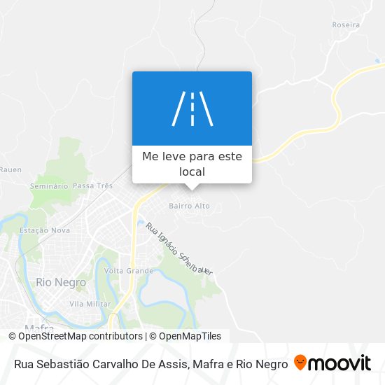 Rua Sebastião Carvalho De Assis mapa