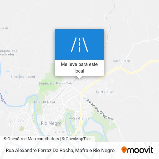 Rua Alexandre Ferraz Da Rocha mapa