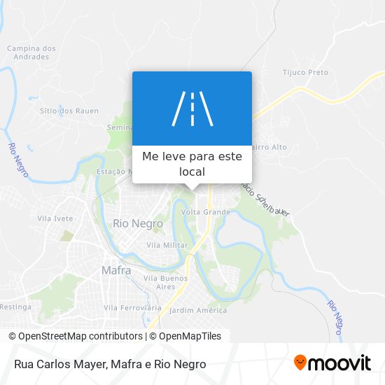 Rua Carlos Mayer mapa