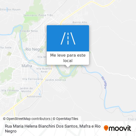 Rua Maria Helena Bianchini Dos Santos mapa