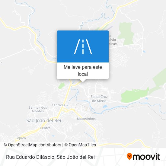 Rua Eduardo Diláscio mapa