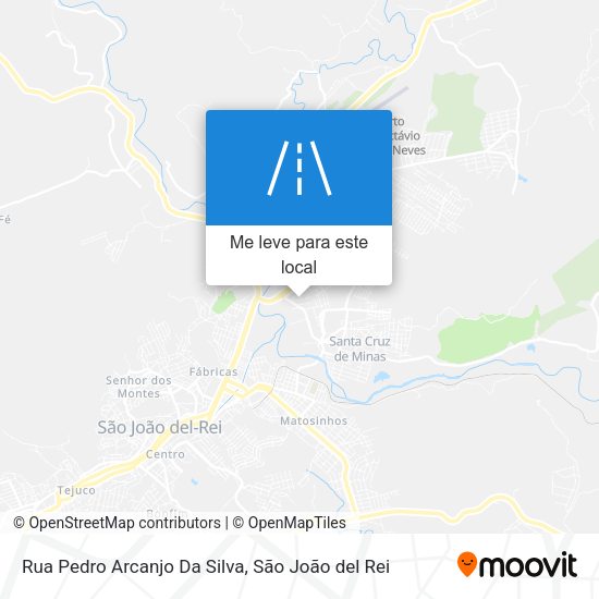 Rua Pedro Arcanjo Da Silva mapa