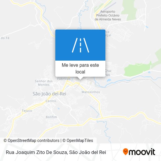 Rua Joaquim Zito De Souza mapa