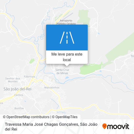 Travessa Maria José Chagas Gonçalves mapa