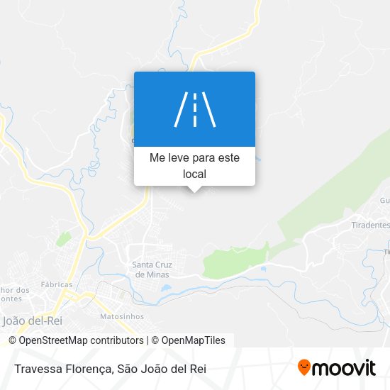 Travessa Florença mapa