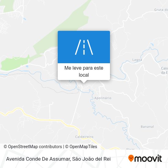 Avenida Conde De Assumar mapa