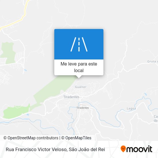 Rua Francisco Victor Veloso mapa