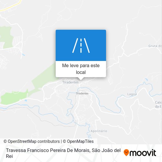 Travessa Francisco Pereira De Morais mapa