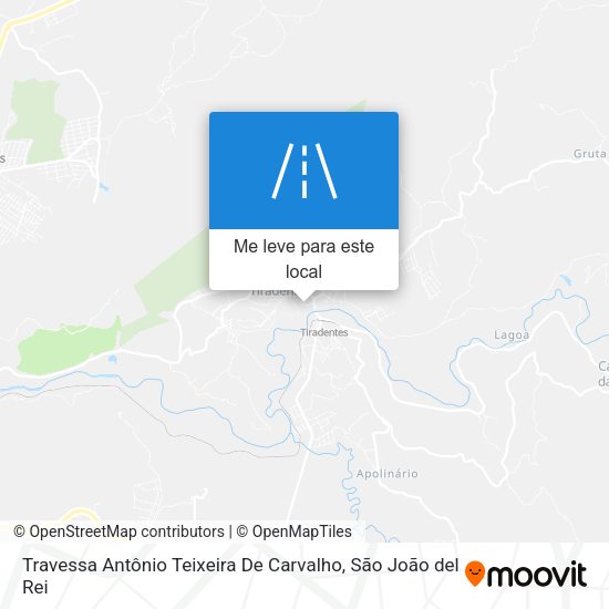 Travessa Antônio Teixeira De Carvalho mapa