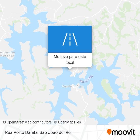 Rua Porto Danita mapa