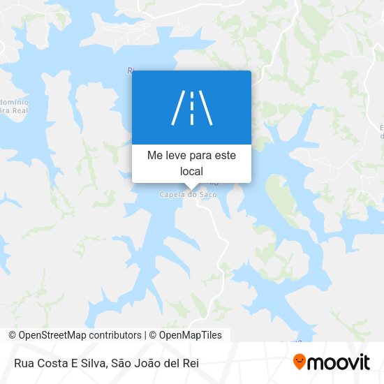 Rua Costa E Silva mapa