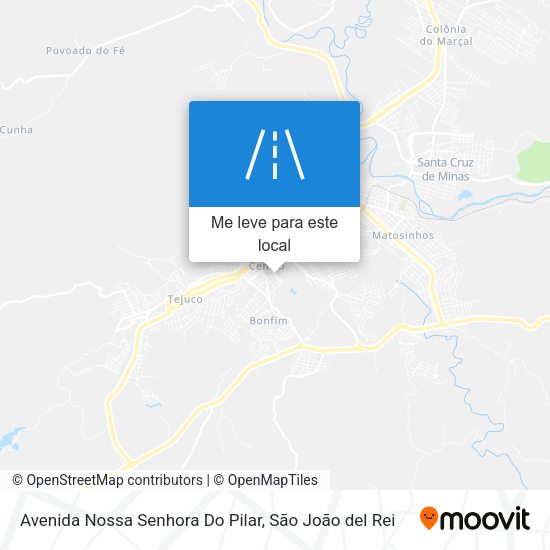 Avenida Nossa Senhora Do Pilar mapa