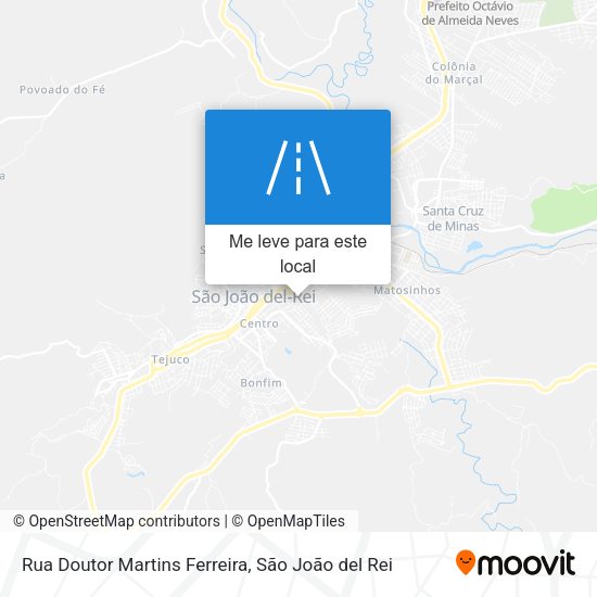 Rua Doutor Martins Ferreira mapa