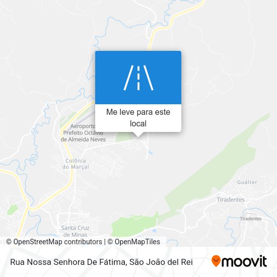 Rua Nossa Senhora De Fátima mapa