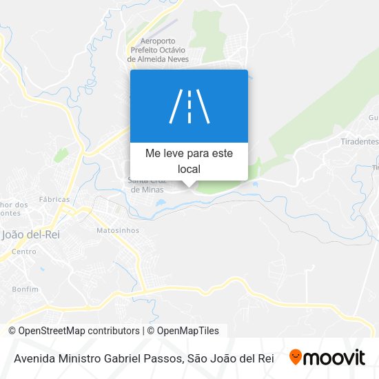 Avenida Ministro Gabriel Passos mapa