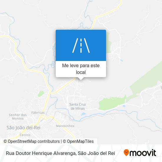 Rua Doutor Henrique Alvarenga mapa