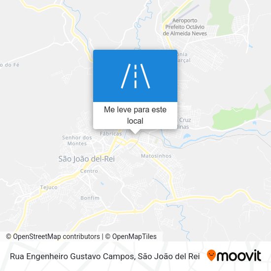 Rua Engenheiro Gustavo Campos mapa