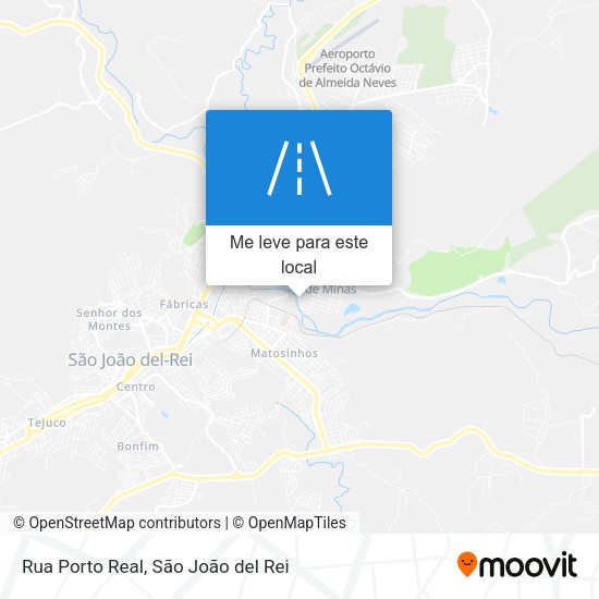 Rua Porto Real mapa