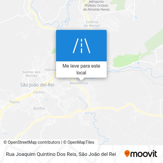 Rua Joaquim Quintino Dos Reis mapa