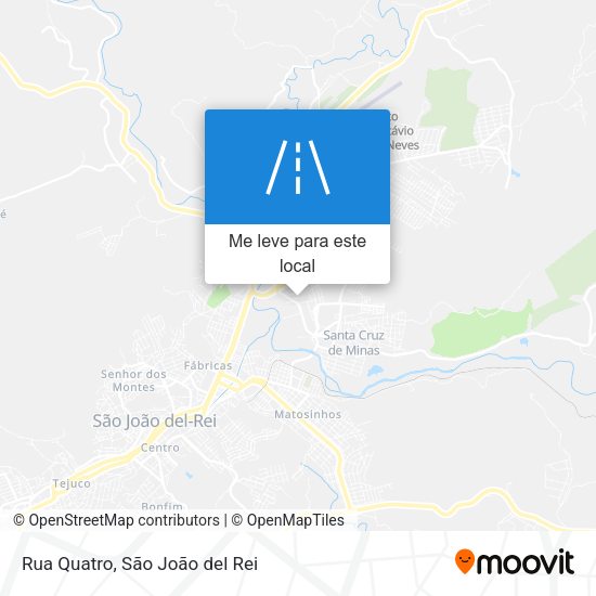 Rua Quatro mapa
