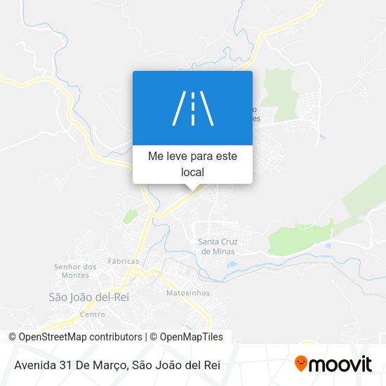 Avenida 31 De Março mapa
