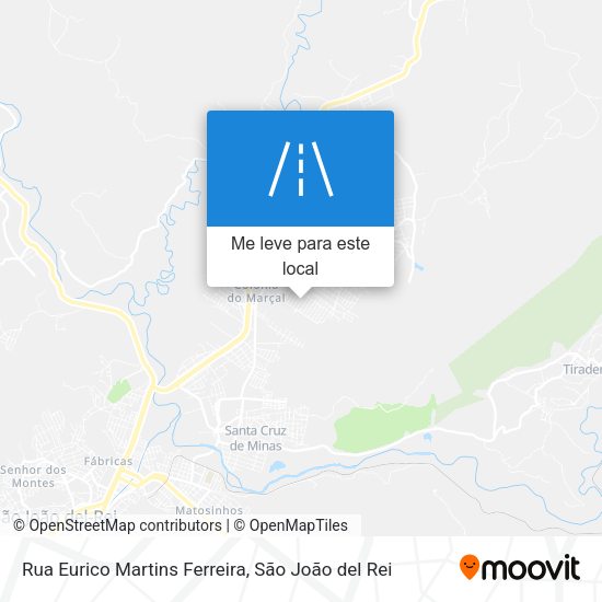 Rua Eurico Martins Ferreira mapa