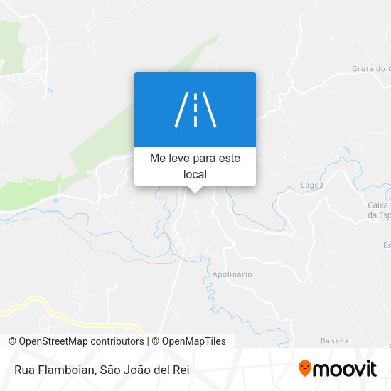 Rua Flamboian mapa