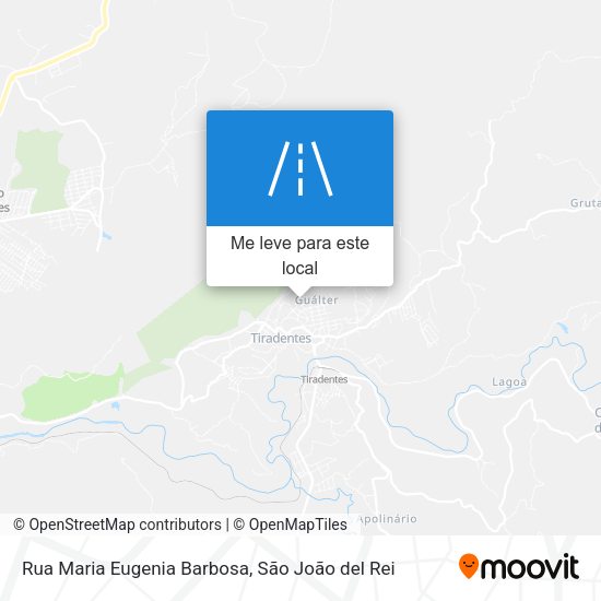 Rua Maria Eugenia Barbosa mapa