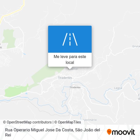 Rua Operario Miguel Jose Da Costa mapa