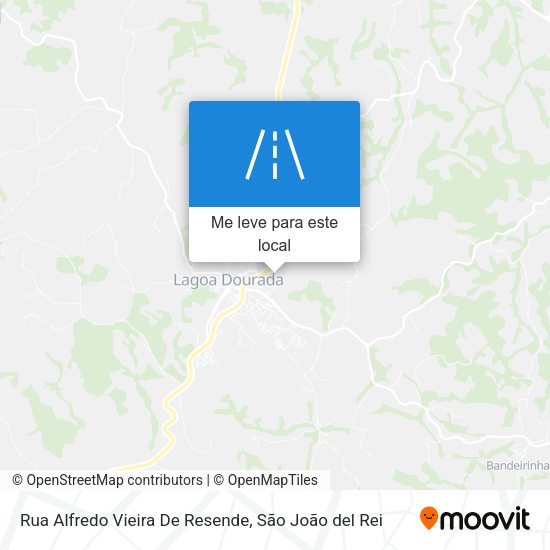 Rua Alfredo Vieira De Resende mapa