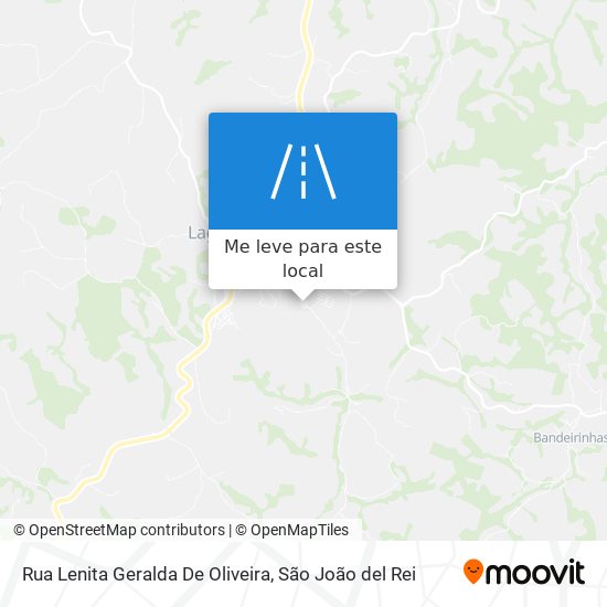 Rua Lenita Geralda De Oliveira mapa