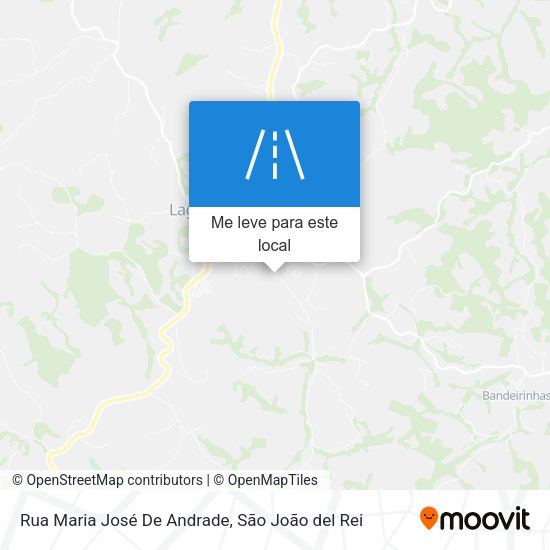 Rua Maria José De Andrade mapa