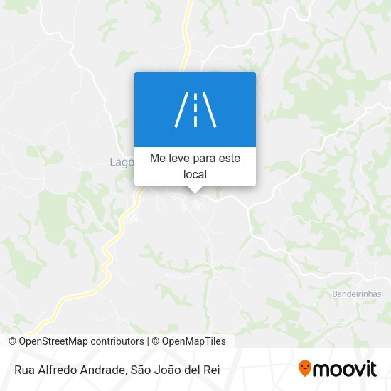 Rua Alfredo Andrade mapa