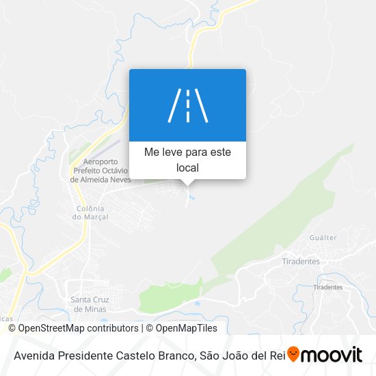 Avenida Presidente Castelo Branco mapa
